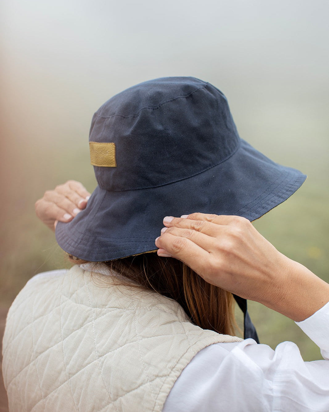 Sombrero de lluvia impermeable Mimique - Confeccionado a mano en España