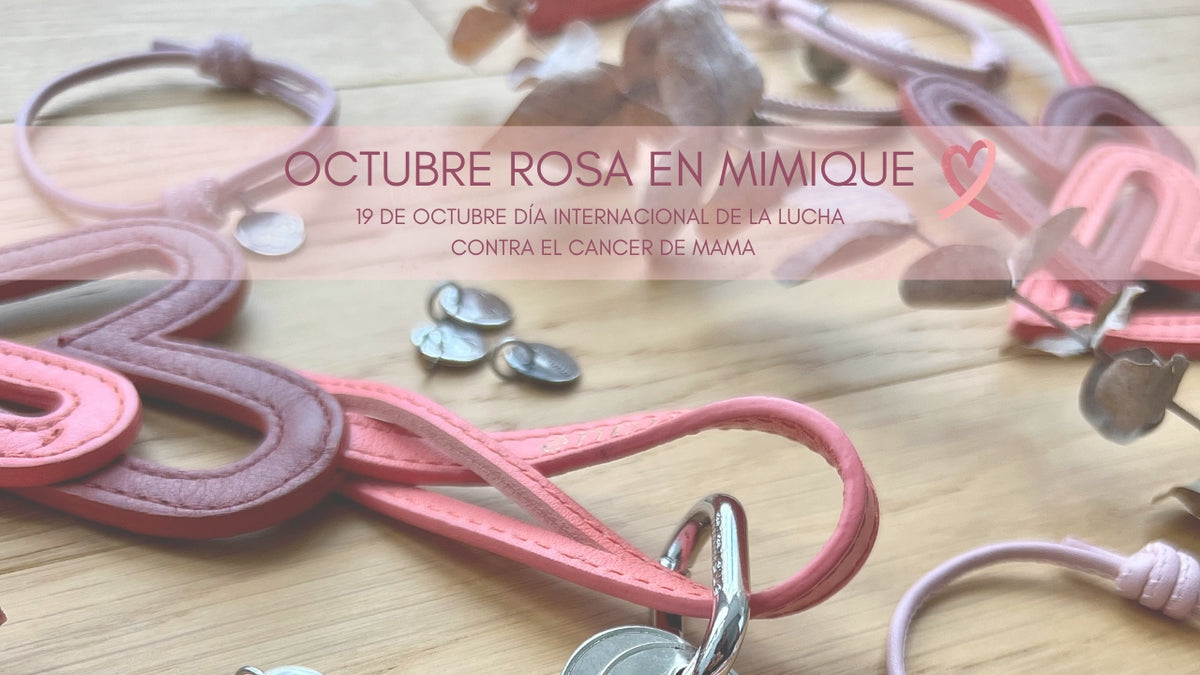 Campaña lucha contra el cáncer de Mama Mimique mediante la donación a FECMA del beneficio de artículos de piel solidarios