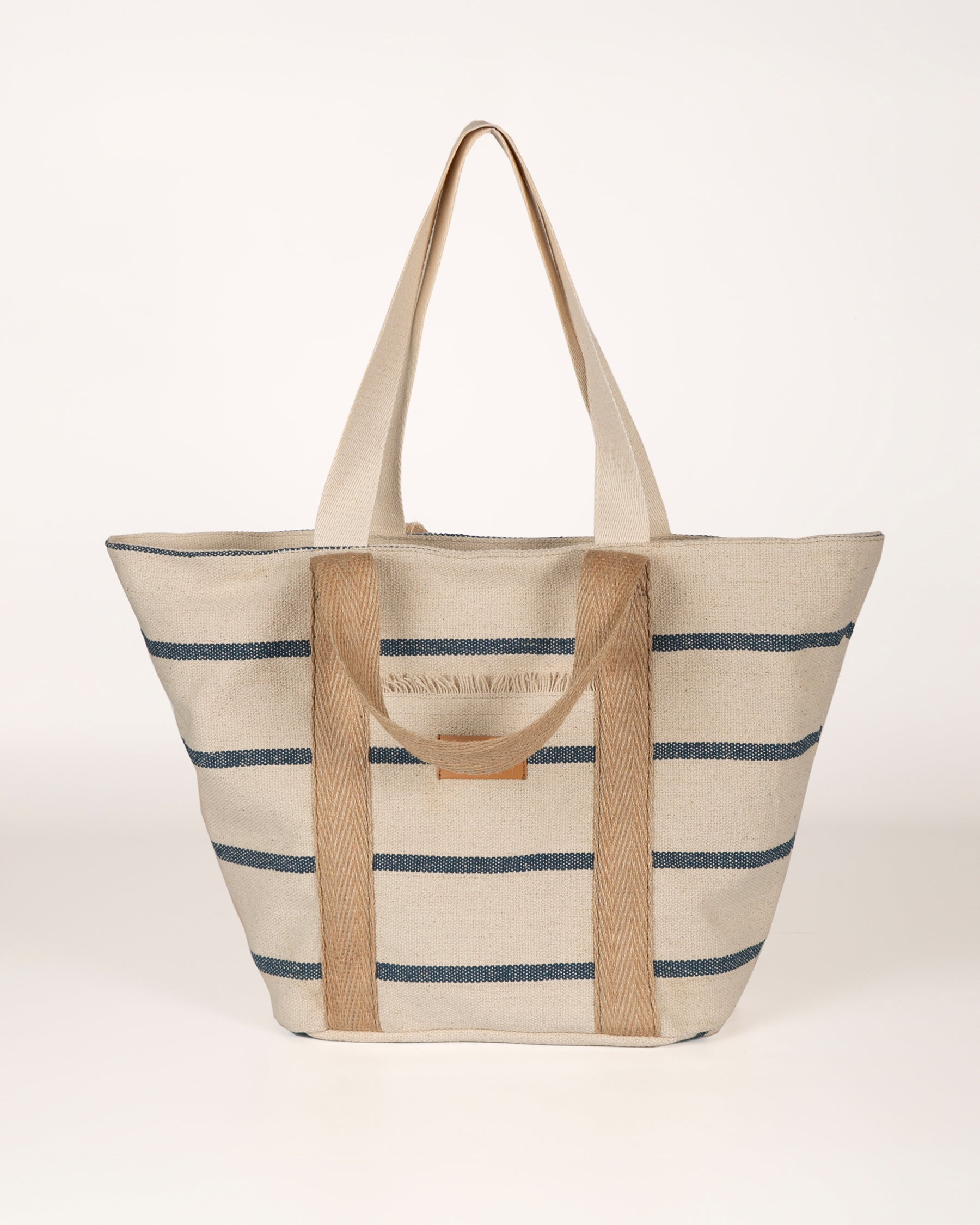 Bolsa de playa viaje loneta gran calidad y capacidad Mimique. Navy