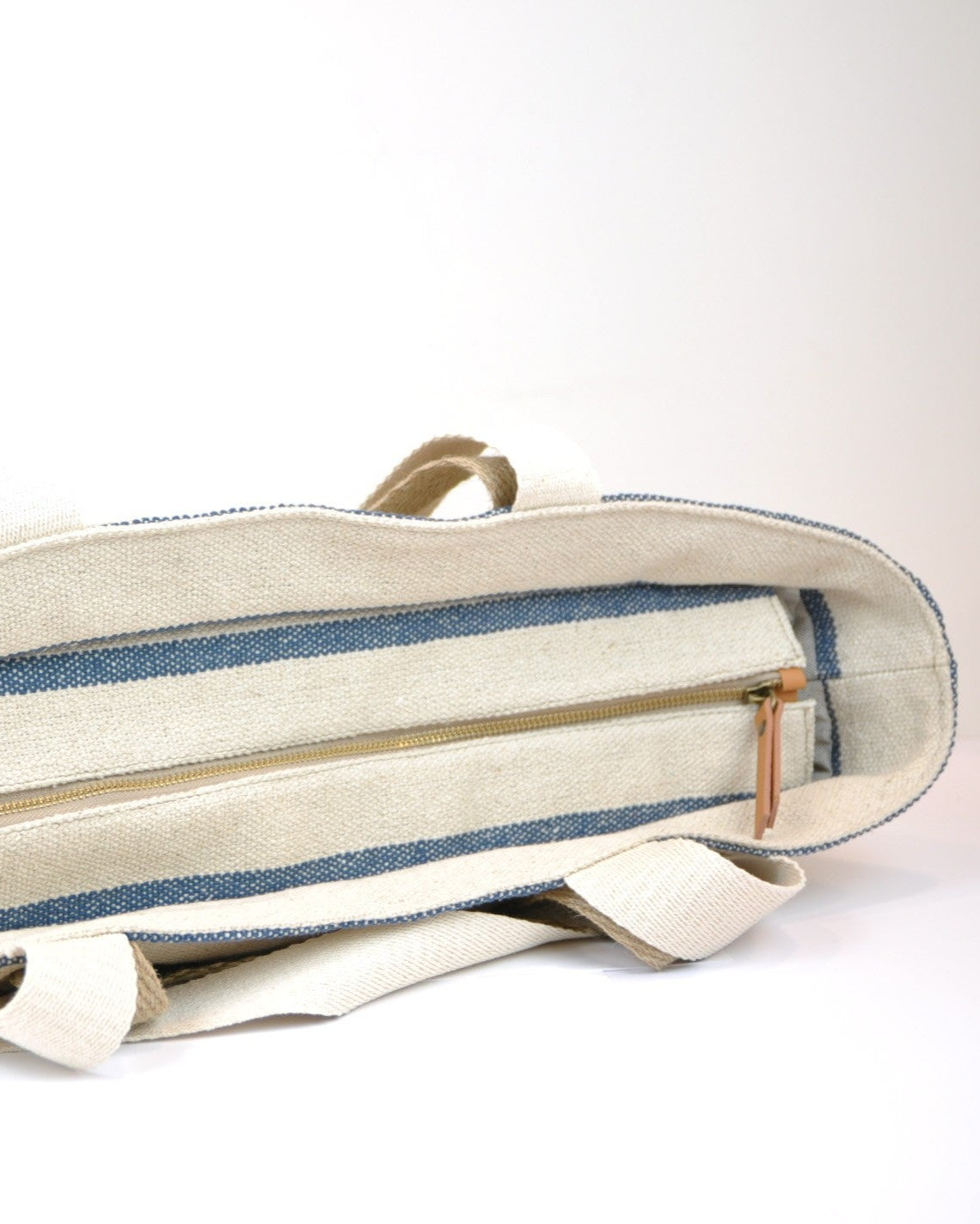 Bolsa de playa viaje CAPAZO RAYA NAVY Mimique Made in Spain. Gran capacidad