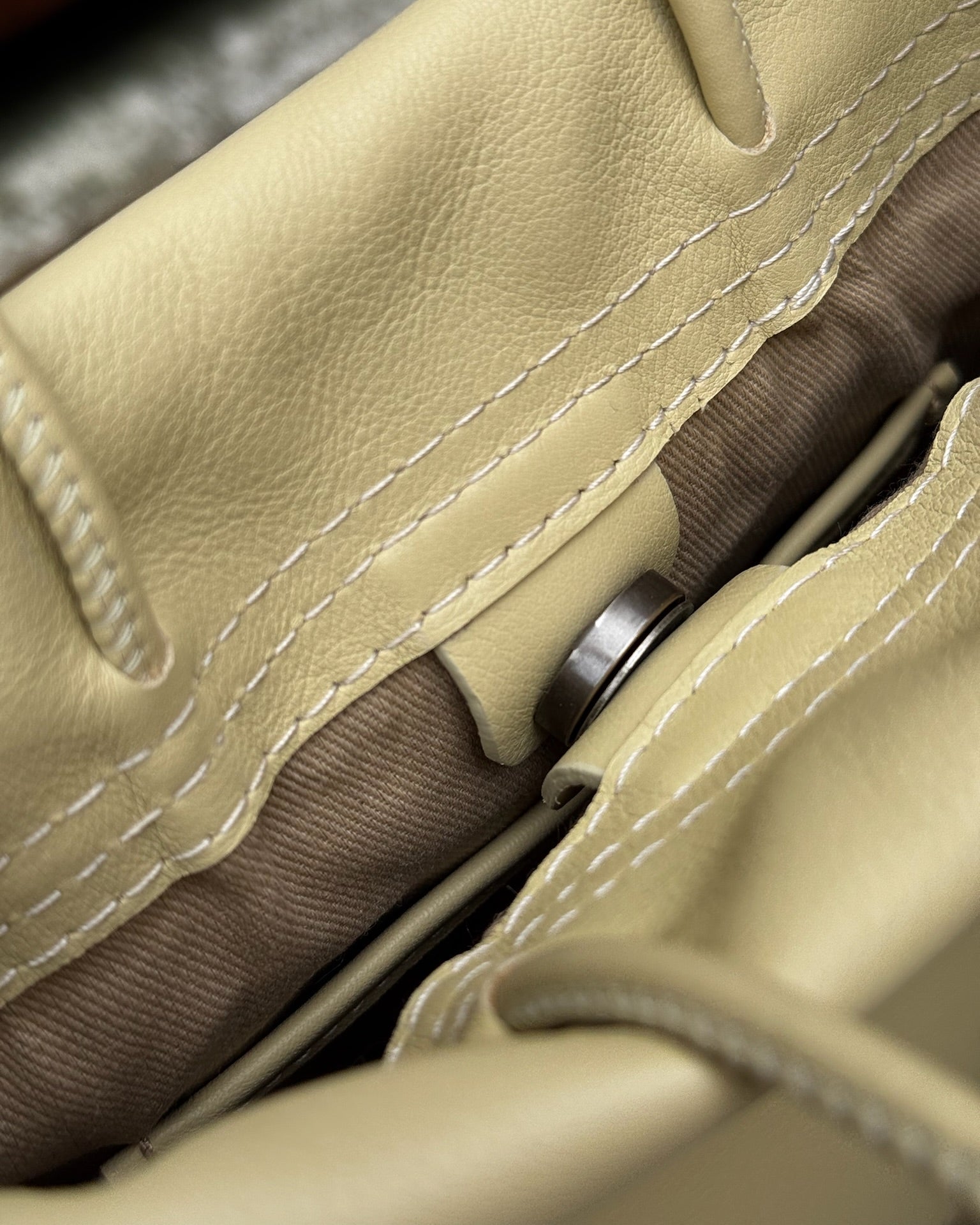 Bolso Tote bag para mujer Barro de Mimique en piel vainilla. Gran calidad y capacidad