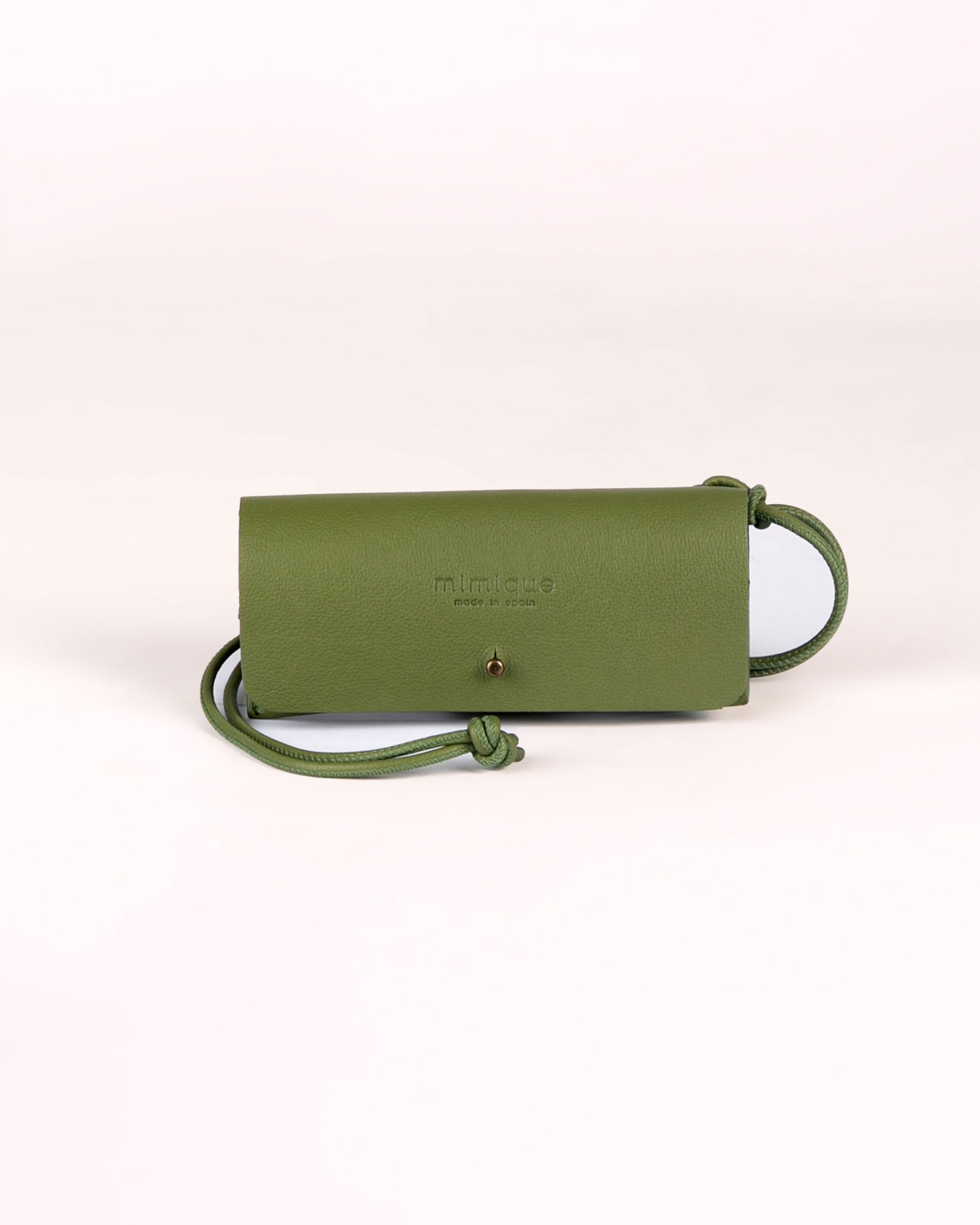 Funda de gafas verde