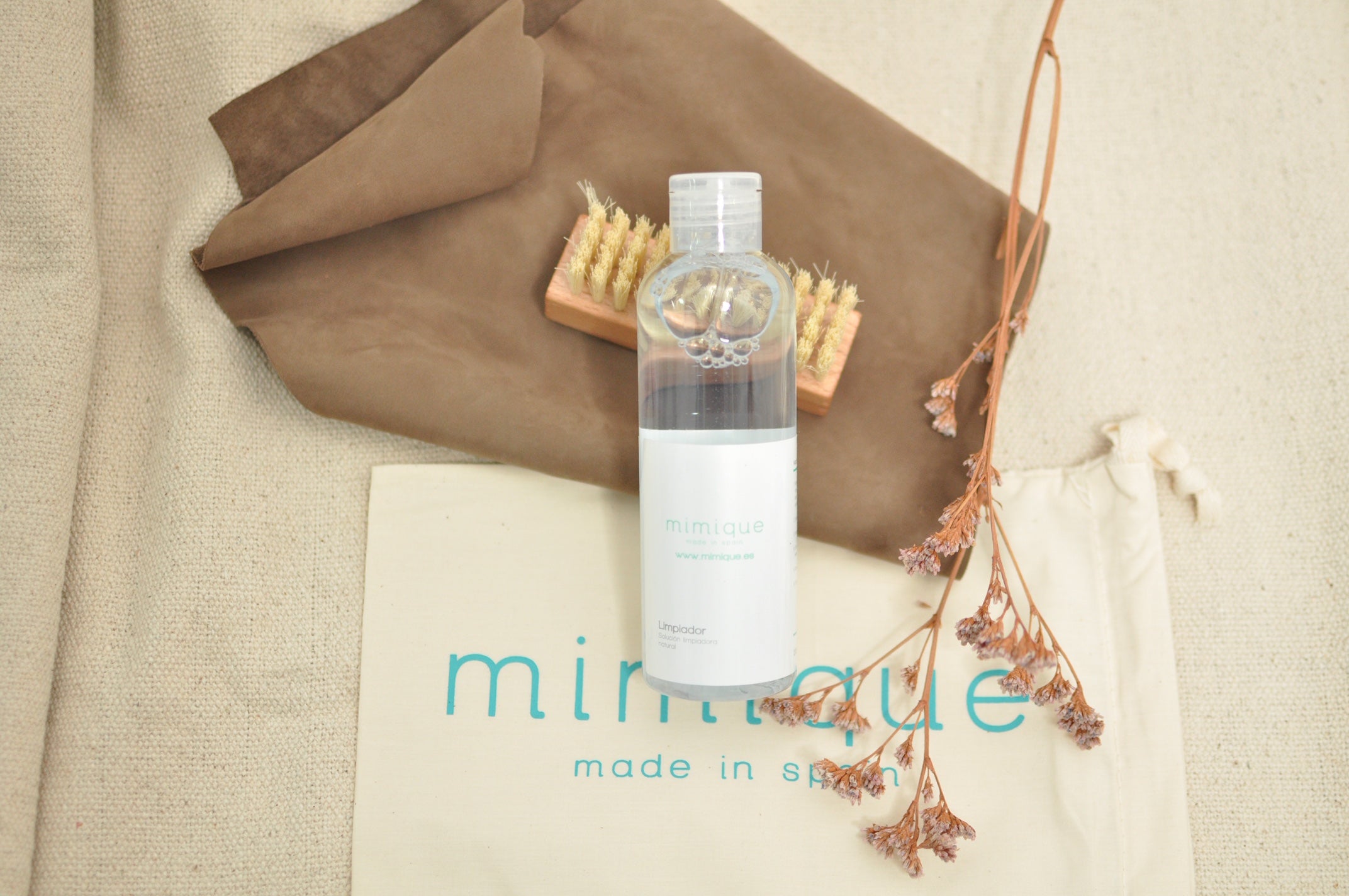 Gel limpiador para el serraje y loneta 200ml
