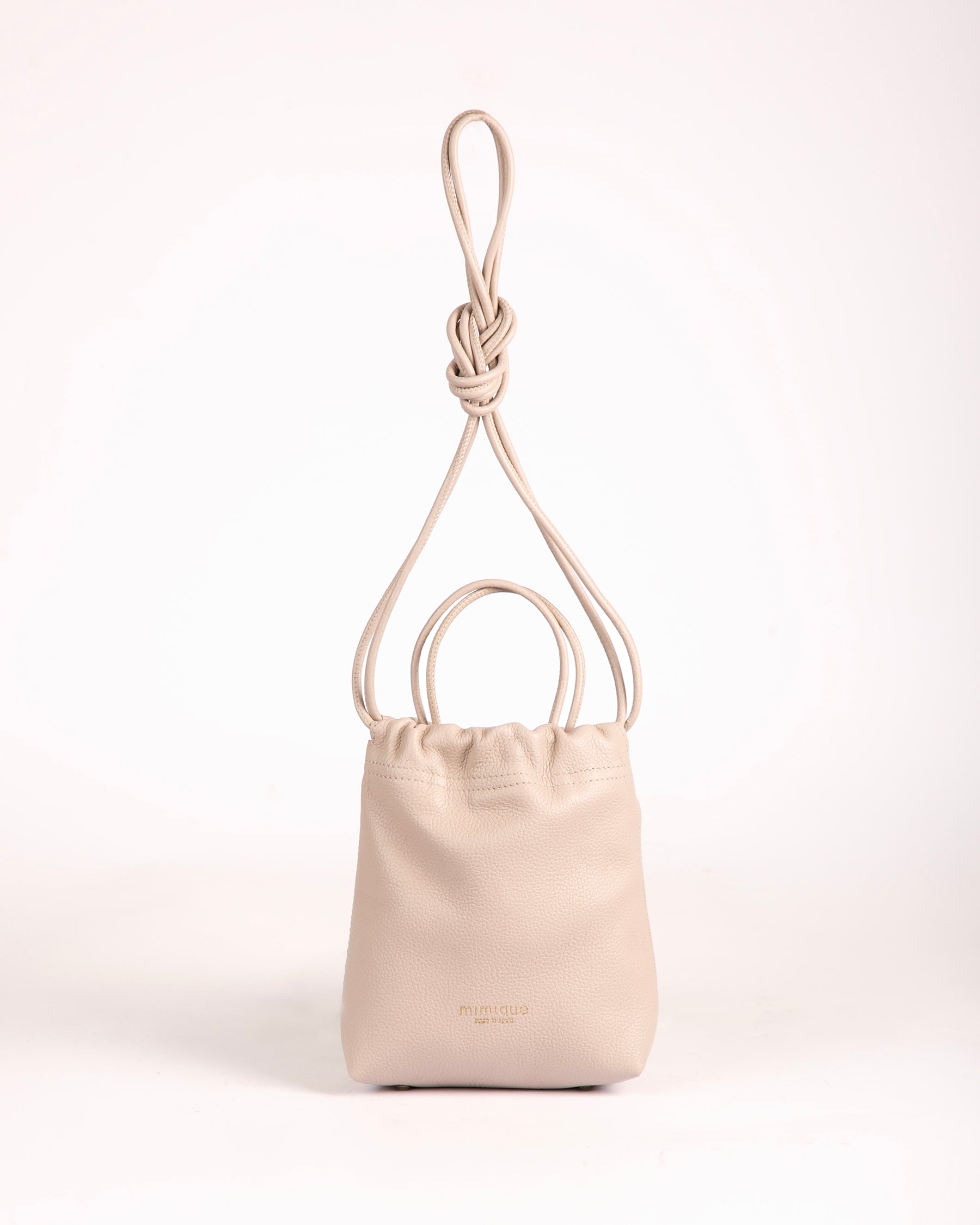 Bolso Cue de Mimique en piel de gran calidad color Made in Spain