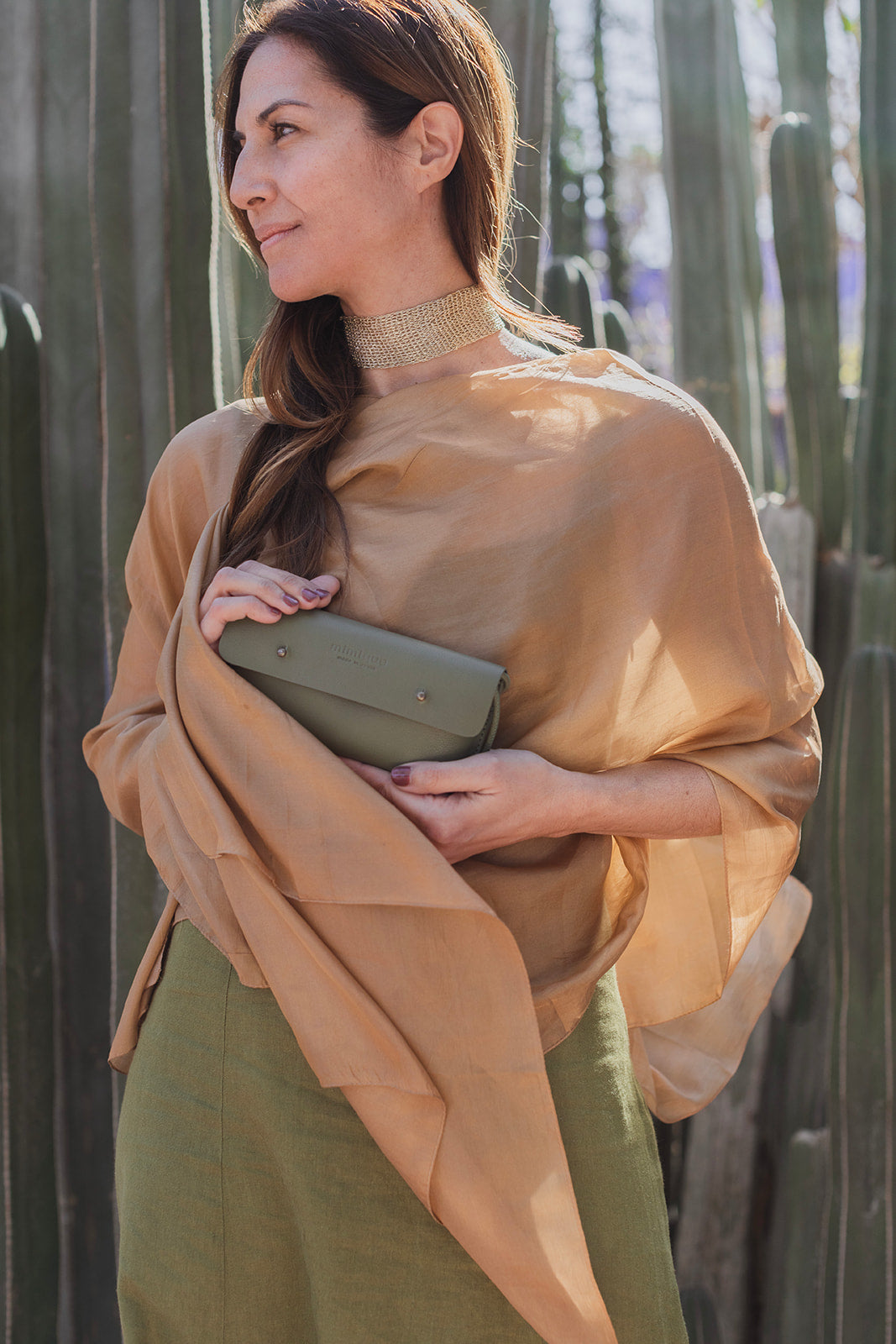 Green mobile phone case