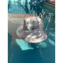 Sombrero de playa con logo mimique beach