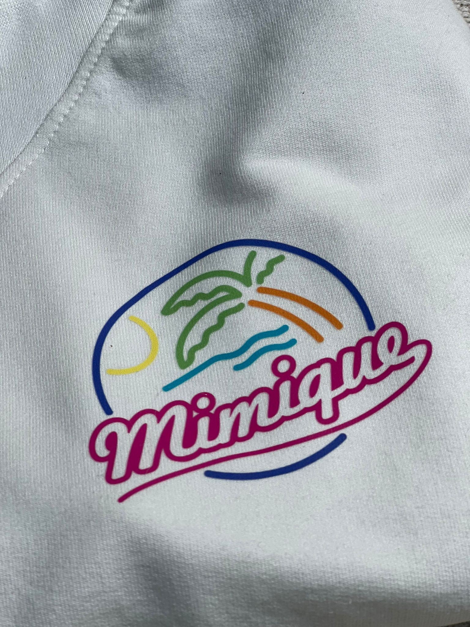 Sudadera MIMIQUE con logo MIMIQUE y palmera