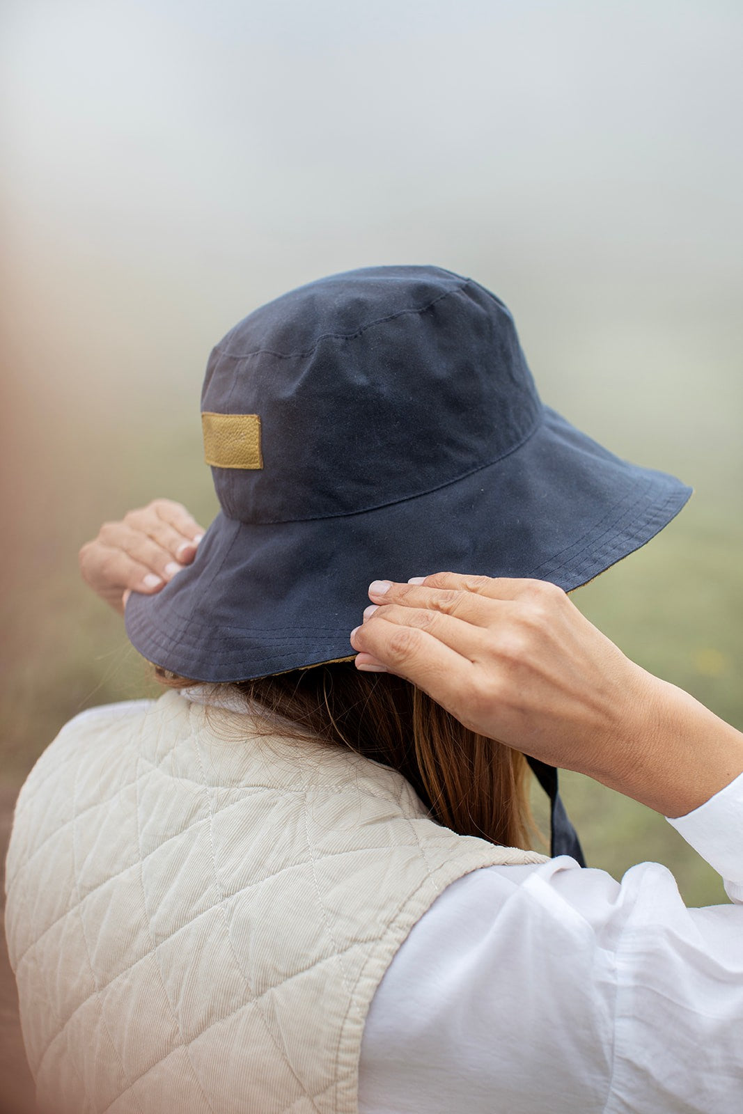 Sombrero de lluvia impermeable Mimique - Confeccionado a mano en España