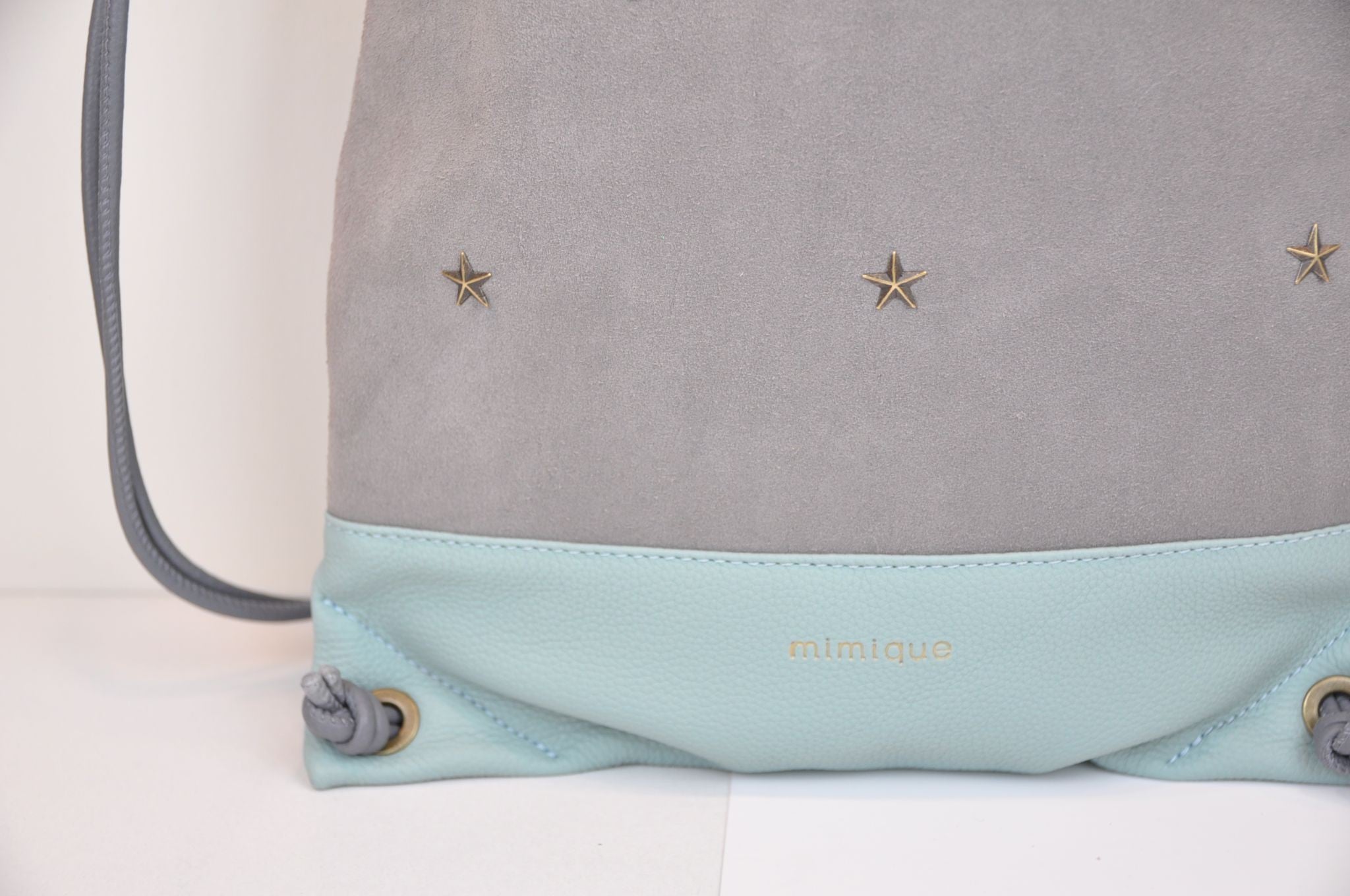 Tachuelas mini aqua, grey &amp; mustard