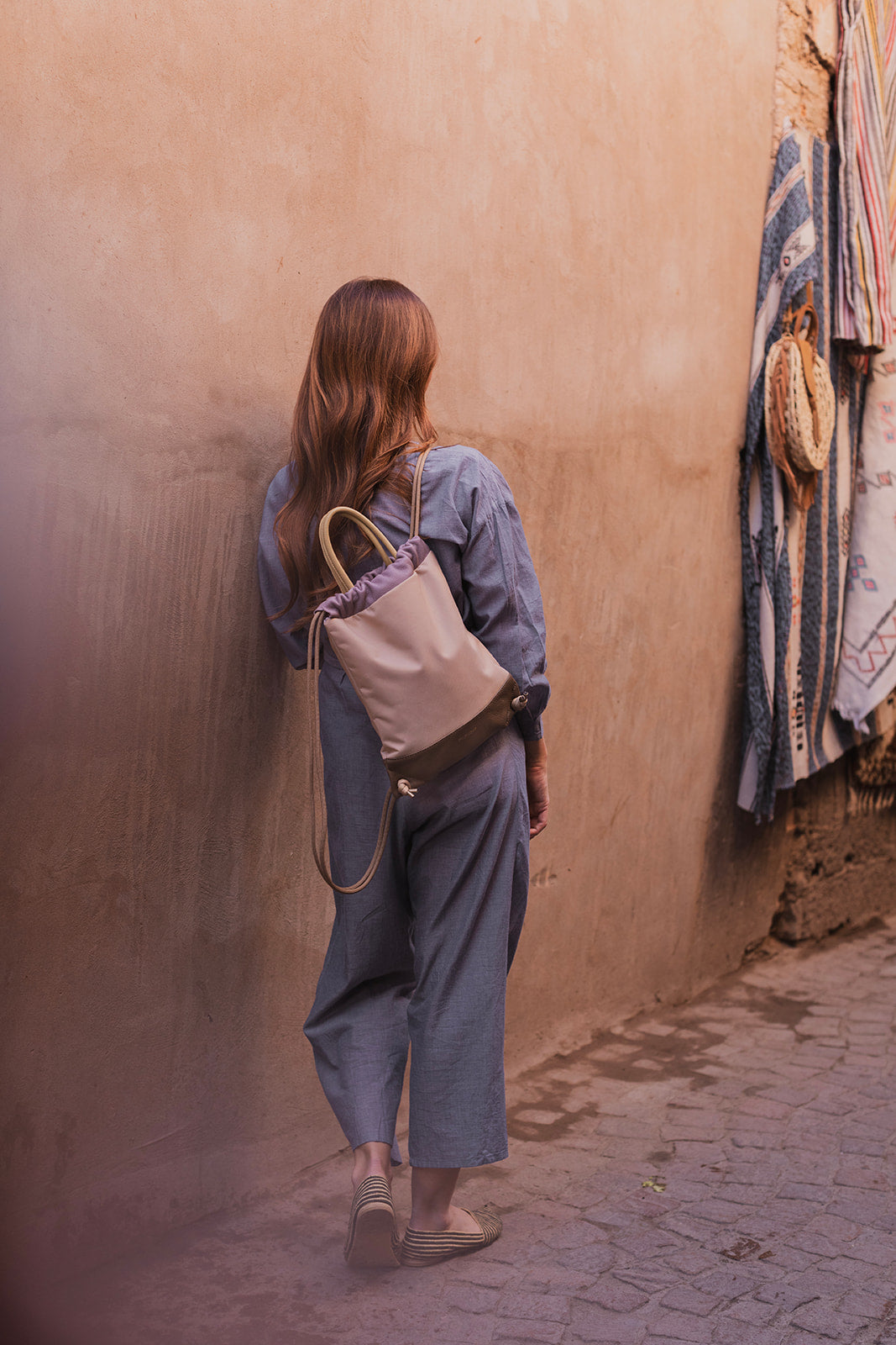 Atalaya taupe, light beige and lavender