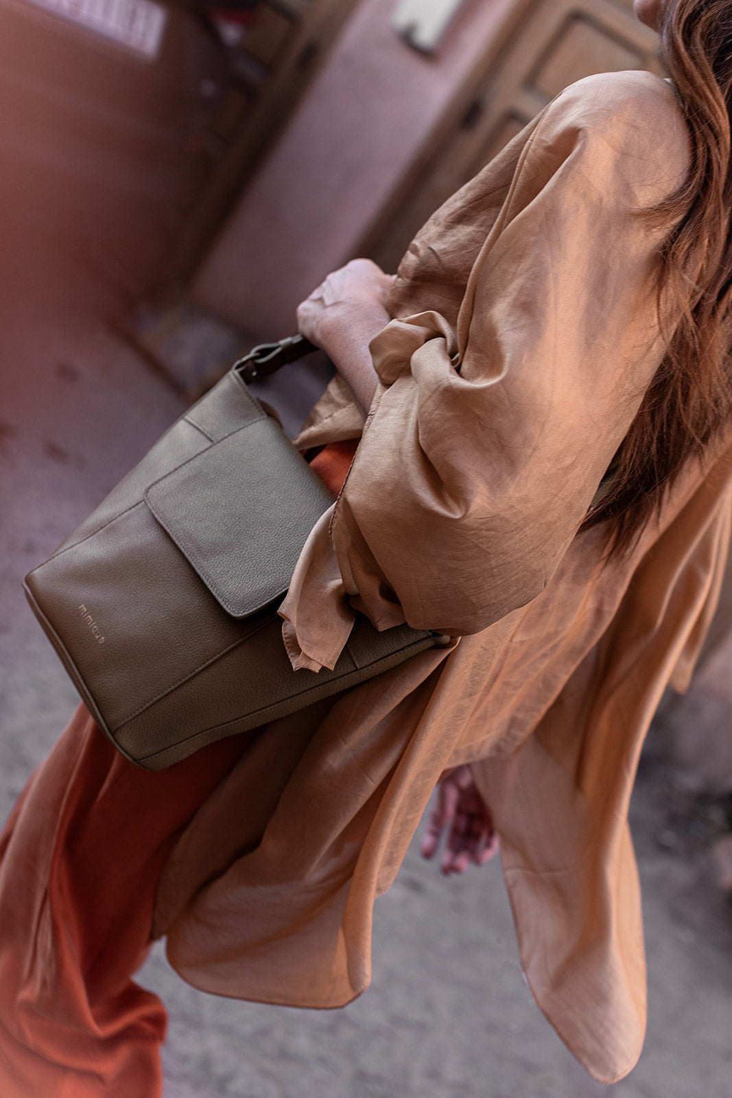 Andrin olive green