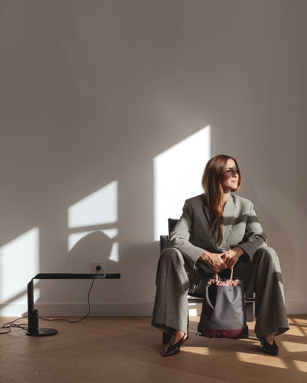 Mochila mediana Atalaya gris de Mimique. Ligera, cómoda, gran calidad