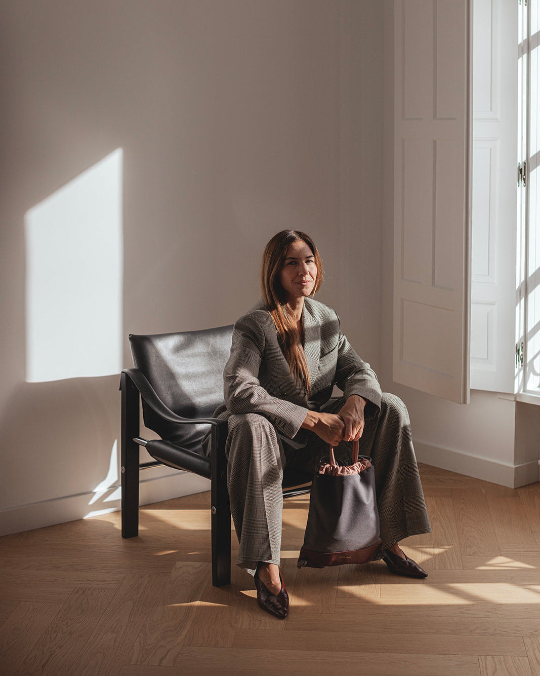 Mochila mediana Atalaya gris de Mimique. Ligera, cómoda, gran calidad