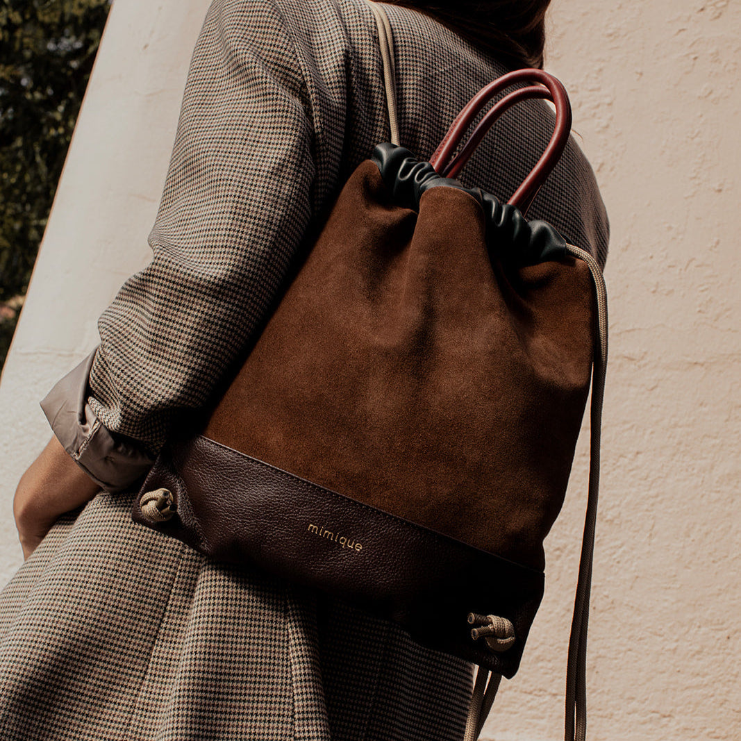 Mochilas de piel para mujer Mimique. Calidad hecha en España