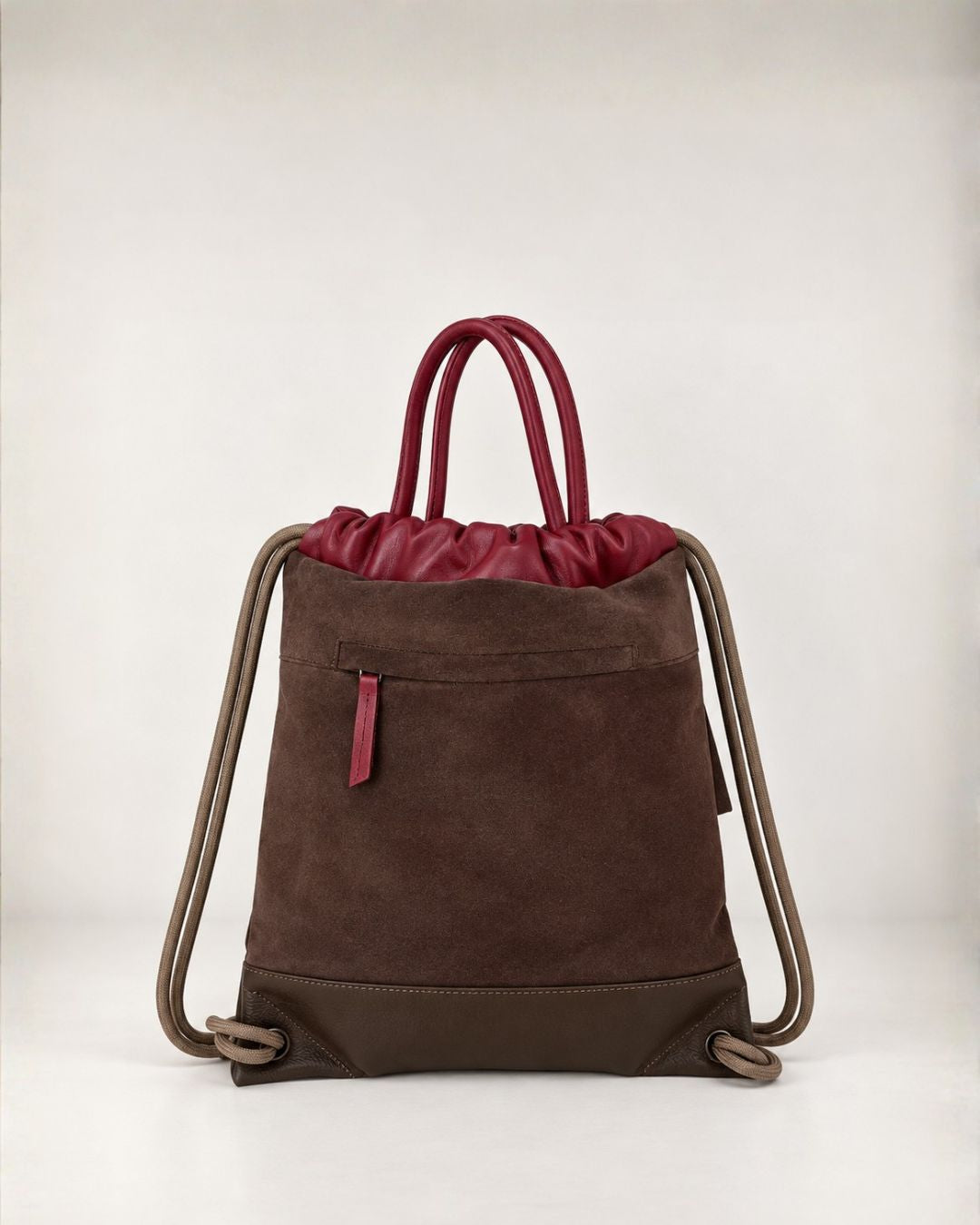 Bolonia mini topo mochila bolso para mujer cómoda y ligera Mimique made in Spain con bolsillo con cremallera